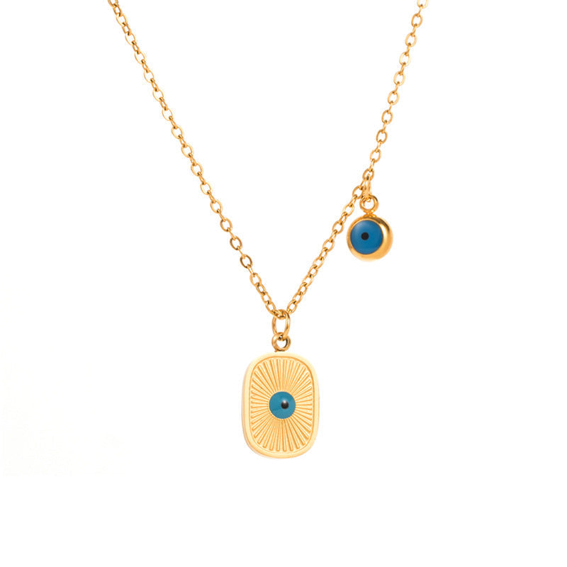 Turquoise Leaf Necklace