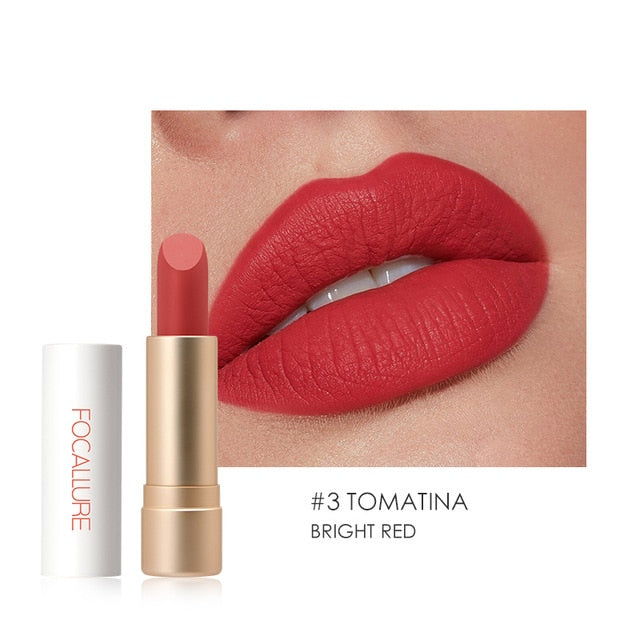 FOCALLURE powder feels dull, lipstick