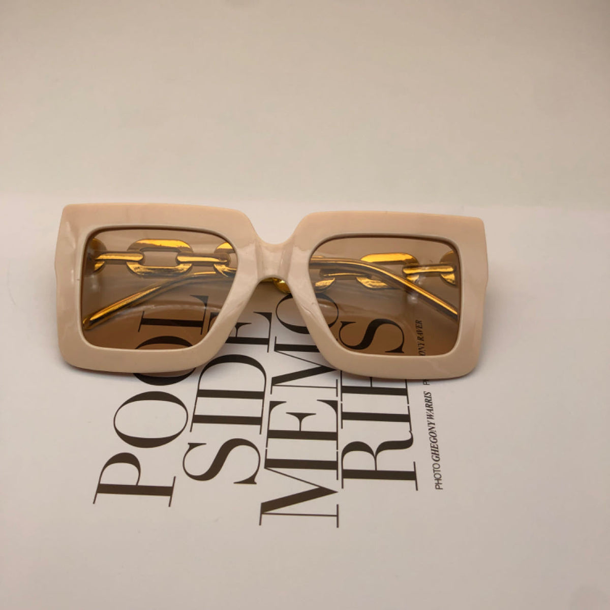 Square Chain Sunglasses