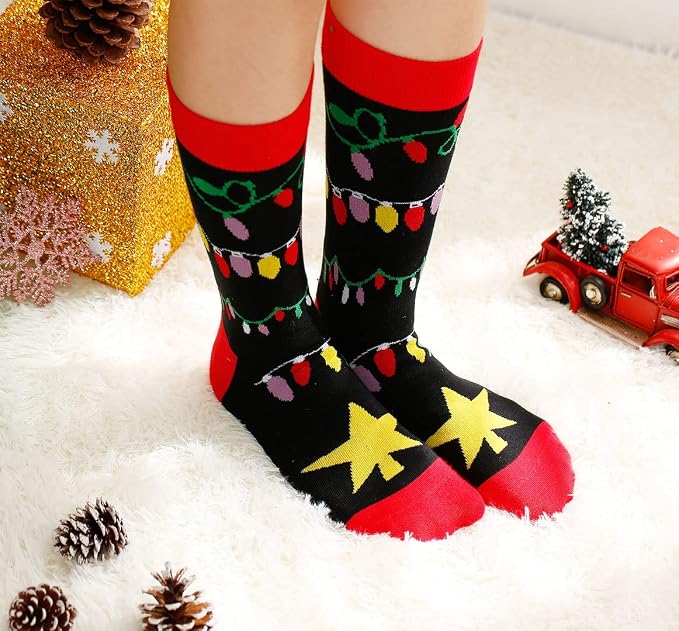 Funny Christmas Socks for Men & Women – Novelty Xmas Holiday Gift & Stocking Stuffer