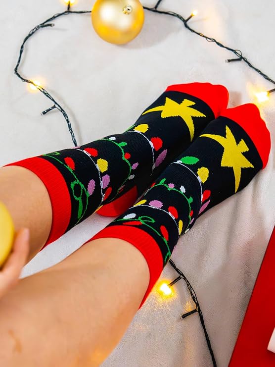 Funny Christmas Socks for Men & Women – Novelty Xmas Holiday Gift & Stocking Stuffer
