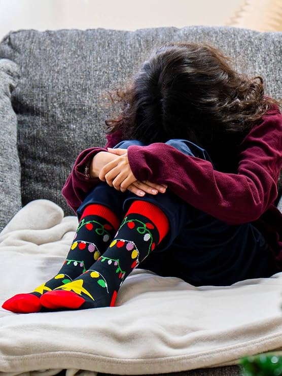 Funny Christmas Socks for Men & Women – Novelty Xmas Holiday Gift & Stocking Stuffer
