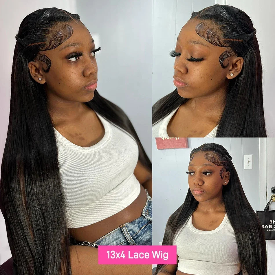 Straight Human Hair Wigs