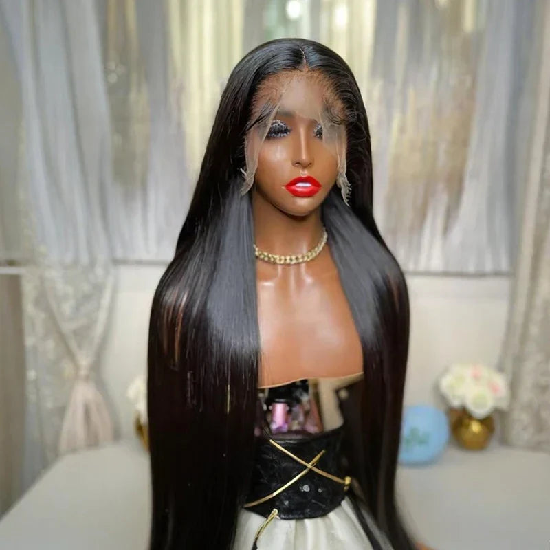 Long Straight Lace Front Wig