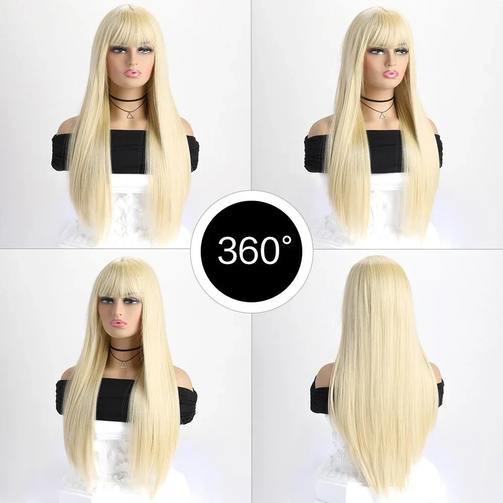 Long Women Straight Hair Wig