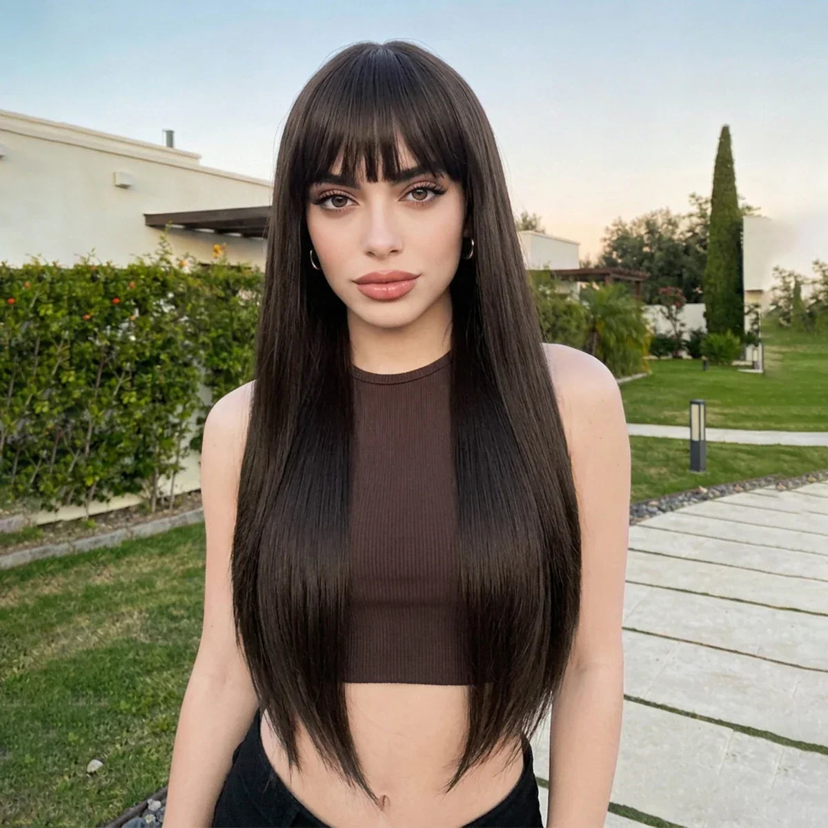 Long Women Straight Hair Wig