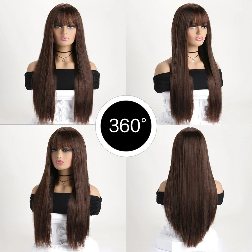 Long Women Straight Hair Wig