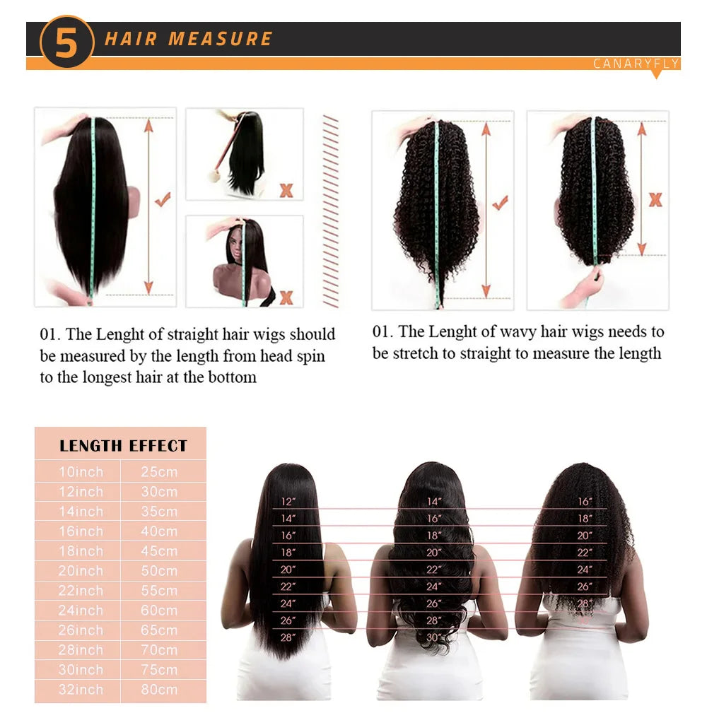 Lace Front Wigs For Women 200% Density