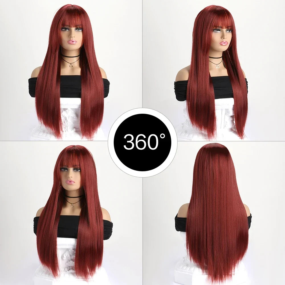 Long Women Straight Hair Wig