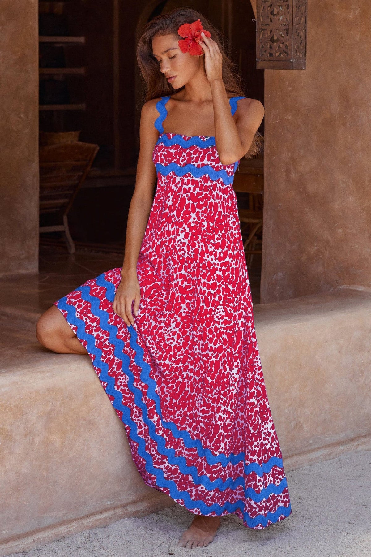 A-Line Long Beach Dress