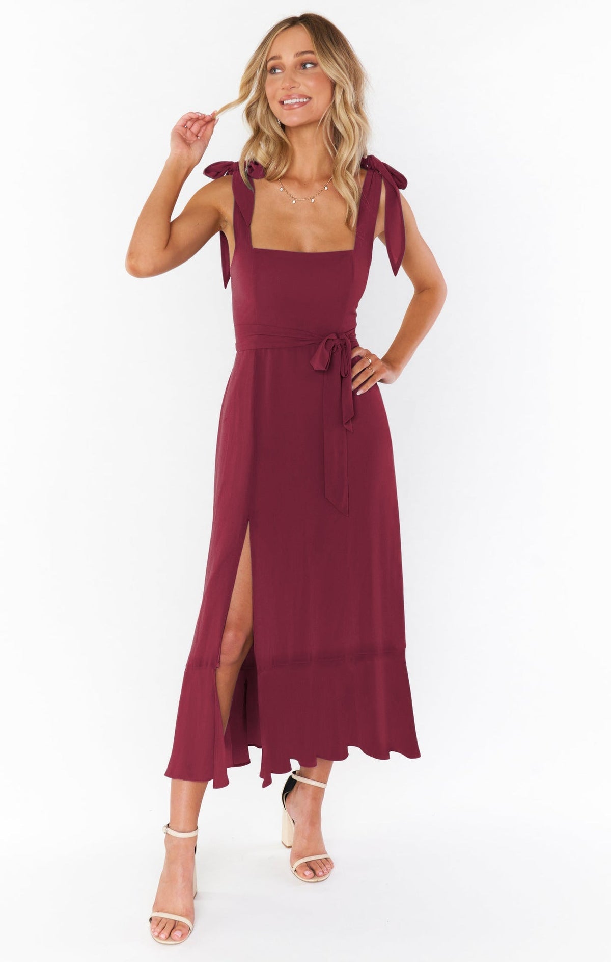 Ruffled Beach Dress